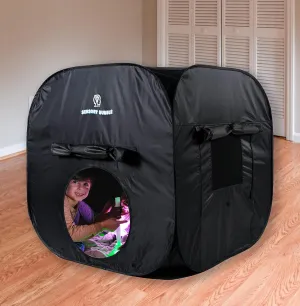Amagenius Sensory Bubble Sensory Den Premium Pop-up Black-Out Tent. Portable for SEN, Autism, ASD and ADHD with Travel Bag. Home Sensory Tent
