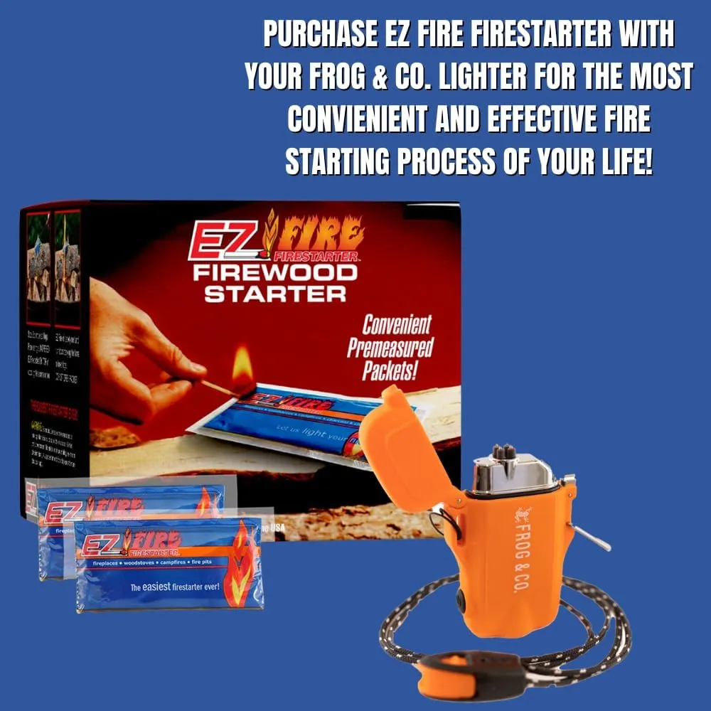 and Survival Frog Tough Tesla Lighter 2.0 – Waterproof, Windproof, Flameless Top-Facing Dual Arc Plasma USB Rechargeable Electric w/Built-in Flashlight and Emergency Whistle.