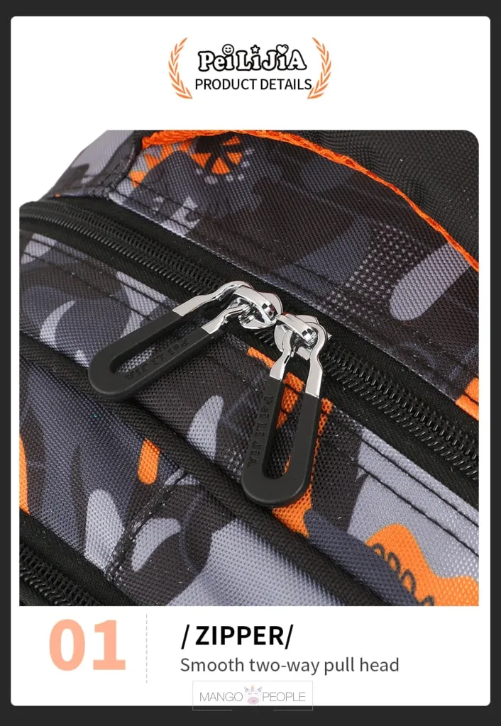 Animal Print Large Capacity Backpacks For High School and College Students