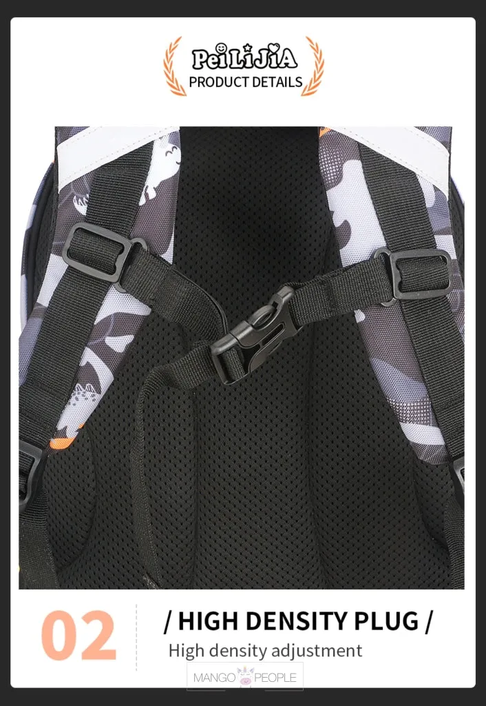 Animal Print Large Capacity Backpacks For High School and College Students