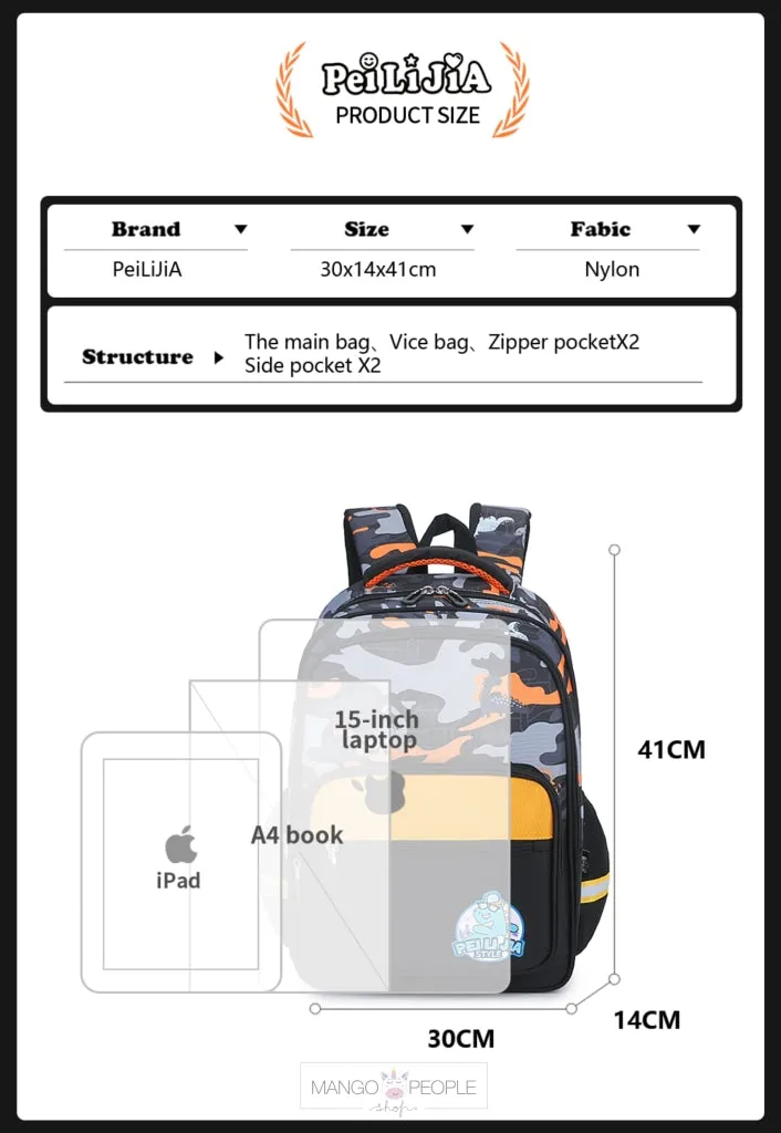 Animal Print Large Capacity Backpacks For High School and College Students