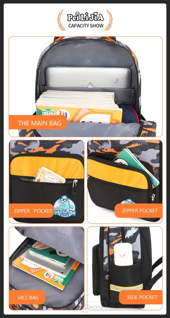 Animal Print Large Capacity Backpacks For High School and College Students