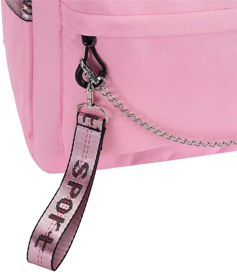 Anime Don't Toy With Me Miss Nagatoro Ijiranaide Nagatoro San Backpack Cosplay Backpack With Chain (4)