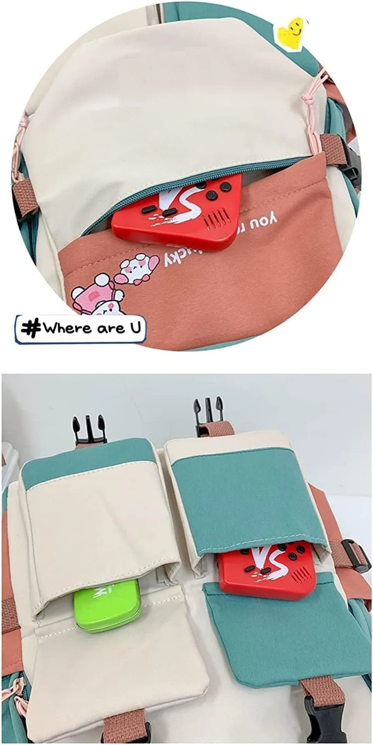 Anime My Dress Up Darling Marin Kitagawa dokidoki Backpack Cosplay Kawaii Backpack With Pendant Duck (4)
