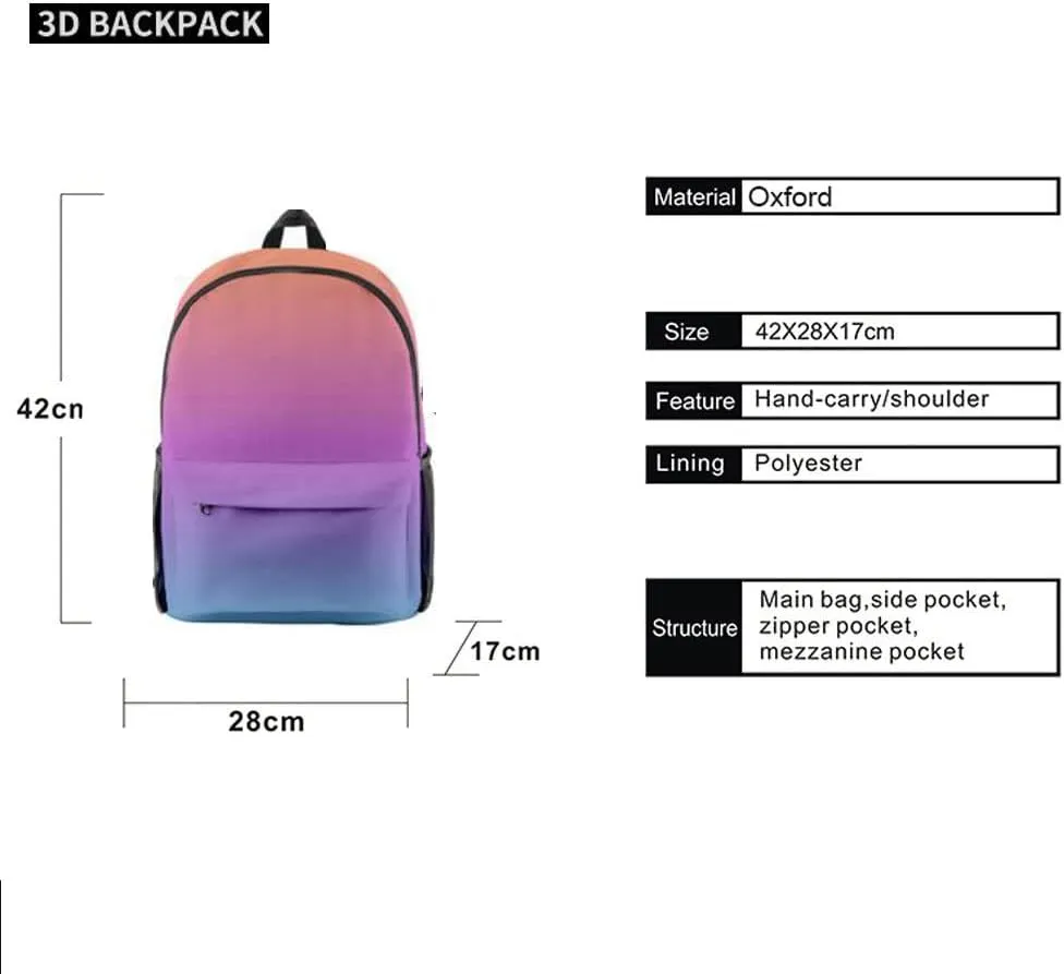 Anime Tonikawa Kawaii Backpack Tonikawa Kawaii Cosplay Daypack Rucksack Mochila 3 Pieces Girls (2)