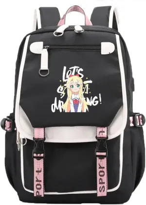 Anime Watashi ni Tenshi ga Maiorita! Backpack Cosplay Mochila Rucksack Backpack (5)