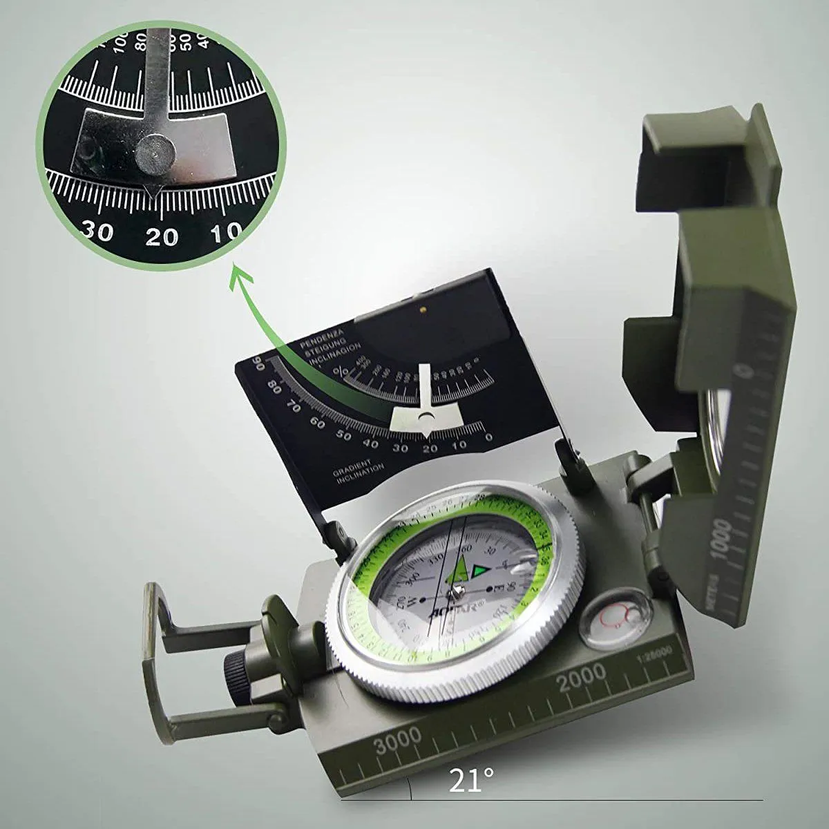 AOFAR Military Compass AF-4074