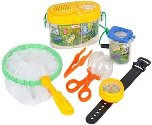 ArtCreativity Wildlings Bug Catcher Kit - 6 Piece Bug Catching Adventure Set - Explorer Treat for Boys and Girls, Cool Summer Game, Science Educational Toy - for Backyard, Outdoor or Camping Fun