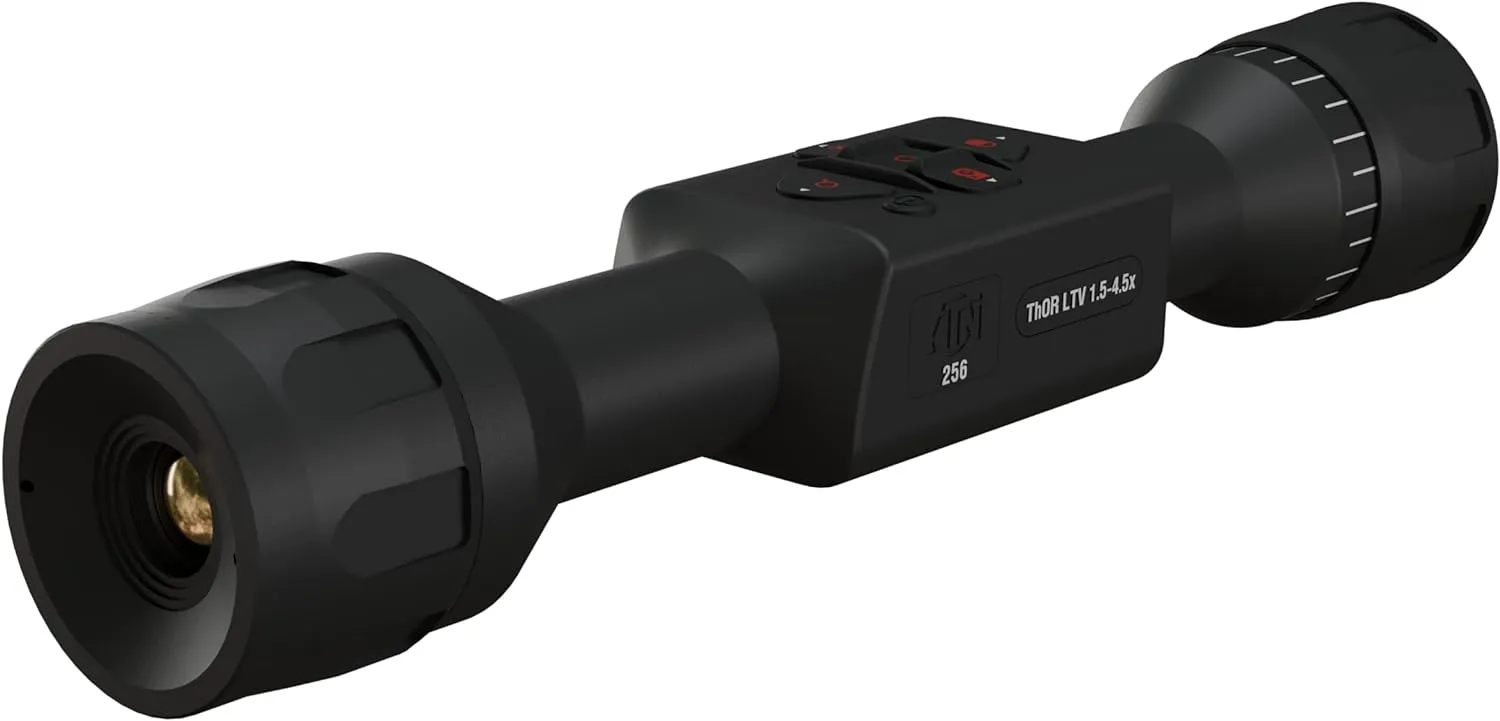 ATN Thor LTV 256 Smart HD Thermal Scope with 256x192, 12 Micron Sensor | Magnification, Video Recording, One Shot Zero | Exclusive Signature Series Kit