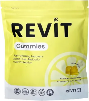 Award Winning Post-Drinking Recovery Gummy | Liver Support & Recovery | DHM   Curcumin   Ginger   Vitamins   Anti-oxidants | All-Natural | Vegetarian | Non GMO