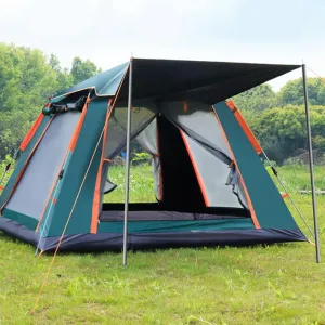 axGear Camping Tent Popup Tent Water Resistant Windproof Dome Hiking Tent 5 People Family Easy Setup