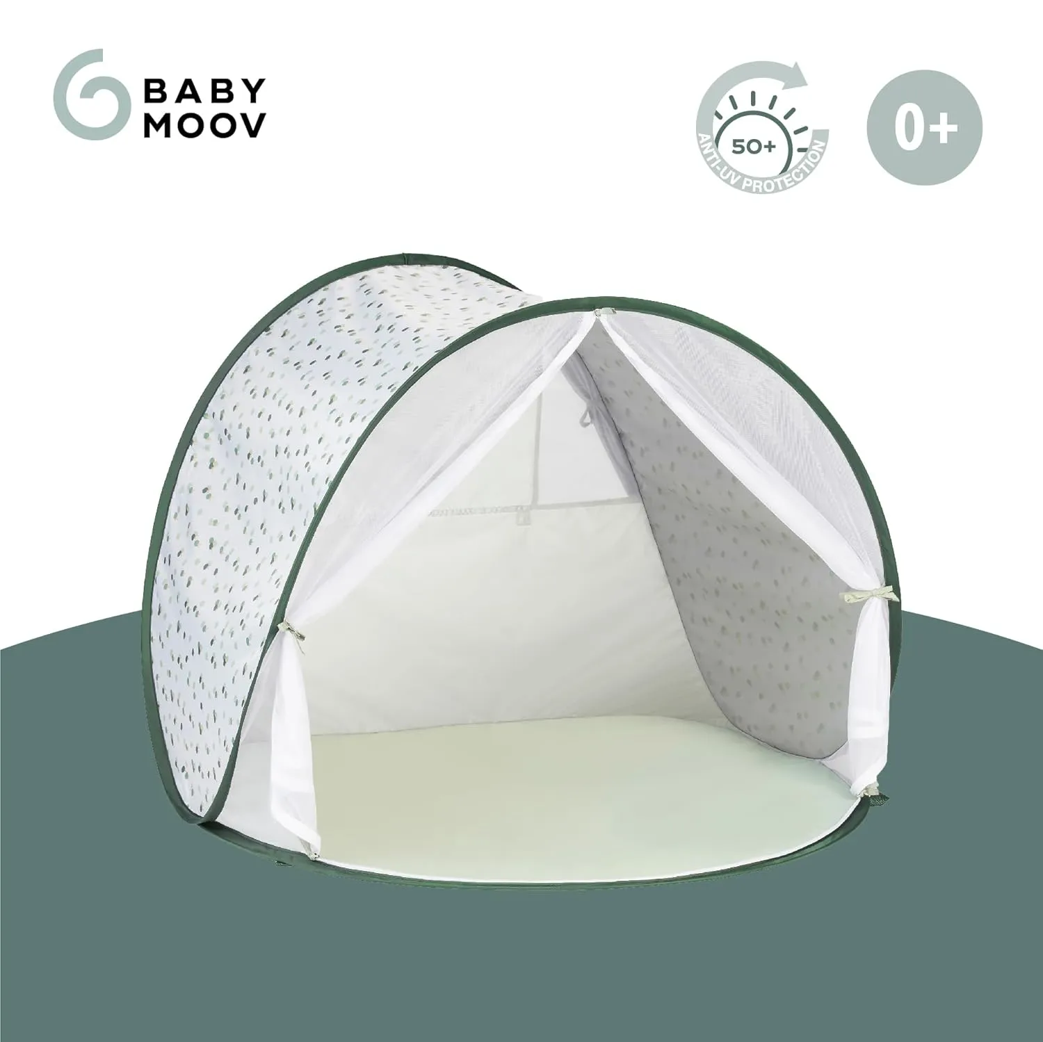 Babymoov Anti-UV Provence Tent UPF 50  Sun Protection with Pop Up System for Easy Use & Transport (Summer 2024 Edition)
