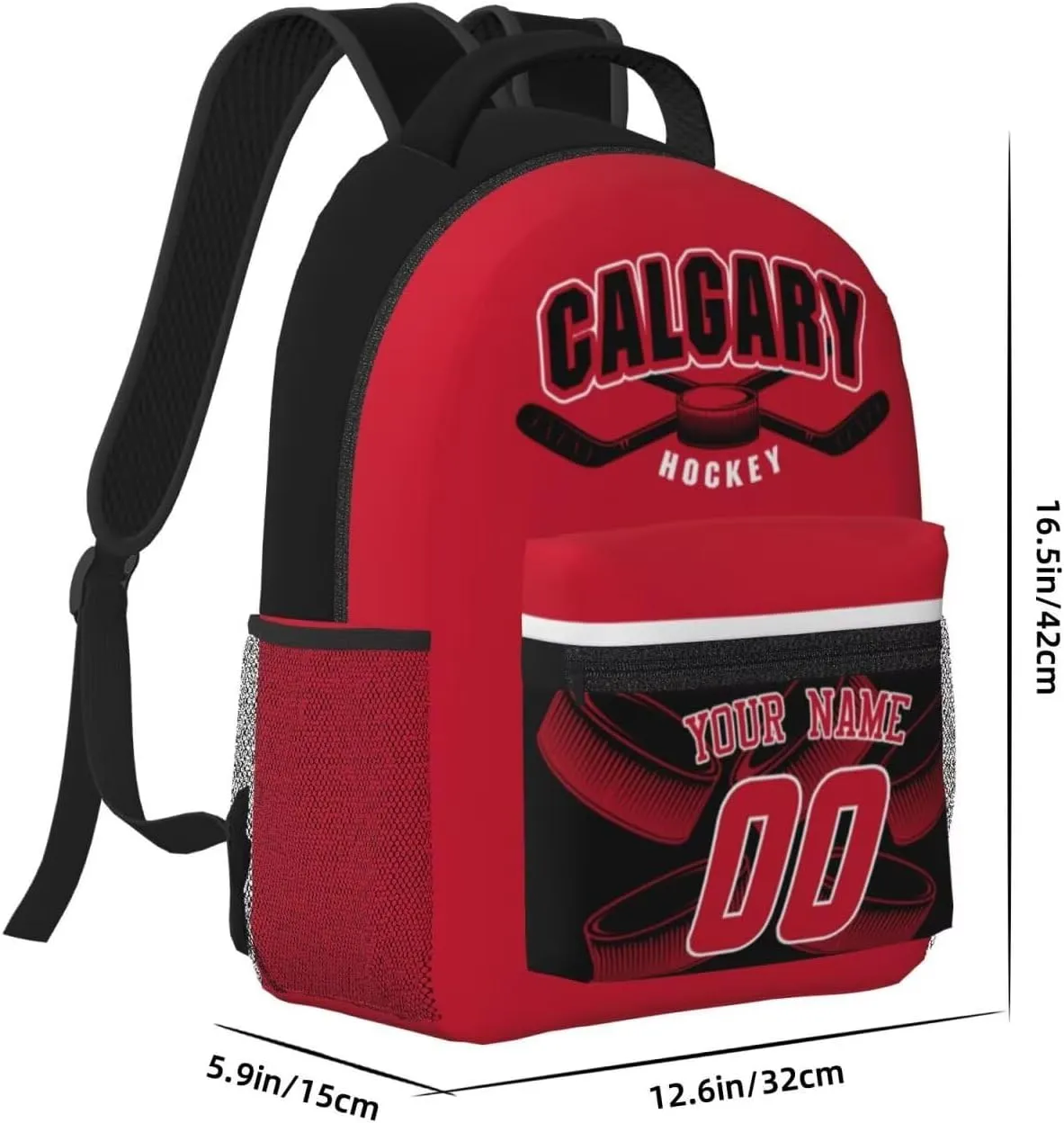 Backpack for School,16L High Capacity,Personalized Name And Number,Gift for Men.
