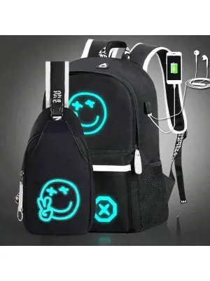 BagForLove - Stylish Duo Backpacks for Large Capacity Storage