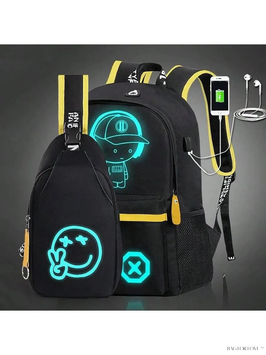 BagForLove - Stylish Duo Backpacks for Large Capacity Storage