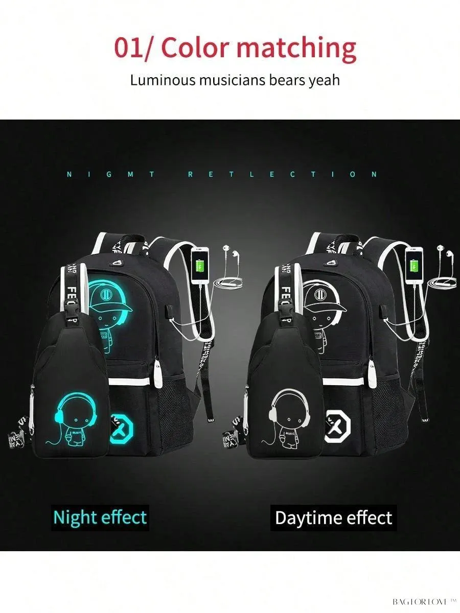 BagForLove - Stylish Duo Backpacks for Large Capacity Storage