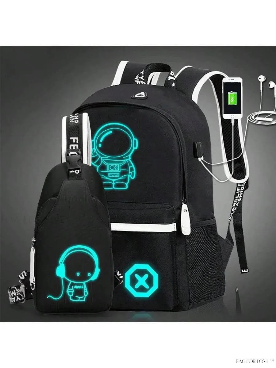 BagForLove - Stylish Duo Backpacks for Large Capacity Storage