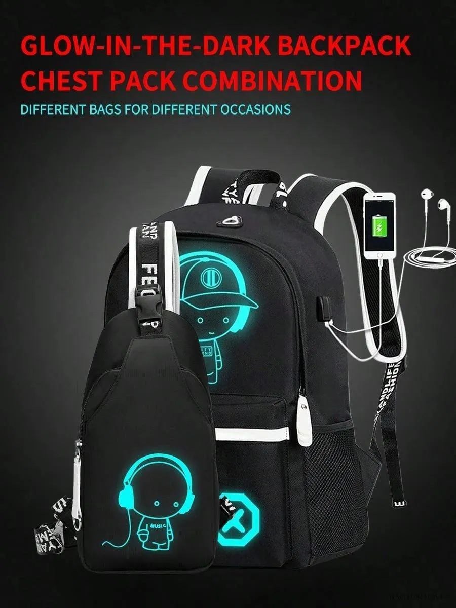 BagForLove - Stylish Duo Backpacks for Large Capacity Storage
