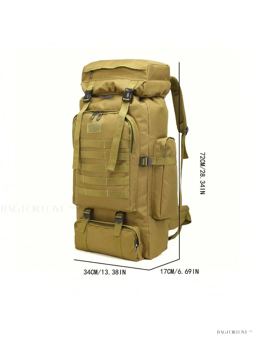 BagForLove - Traveler's Delight High-Capacity Rucksack Bag