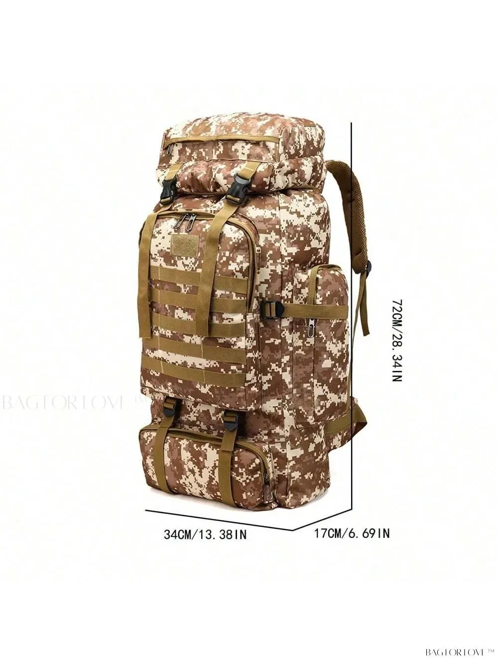 BagForLove - Traveler's Delight High-Capacity Rucksack Bag