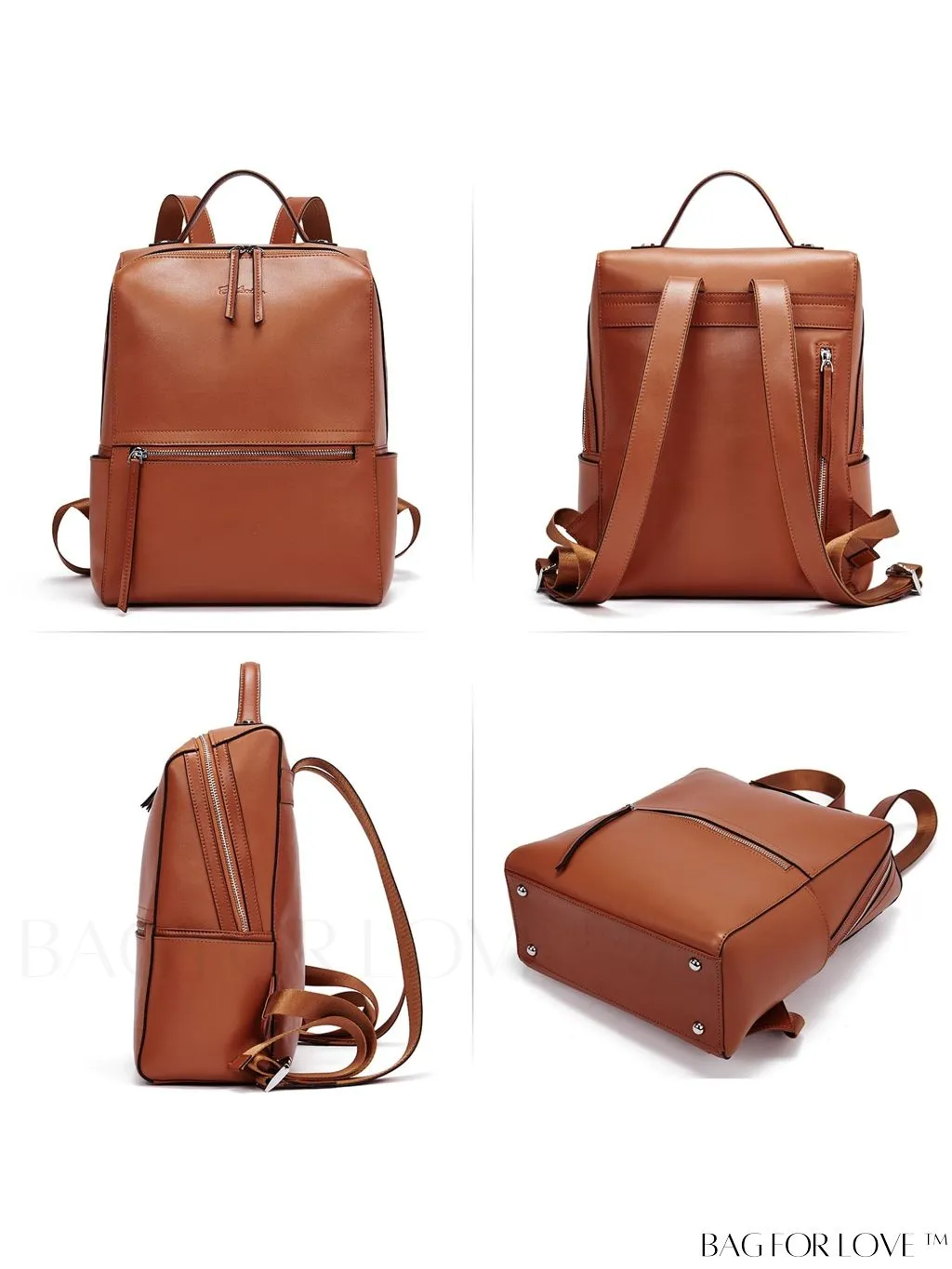 BagForLove - Womens Genuine Leather Small Fashion Backpack by BOSTANTEN â Stylish and Functional