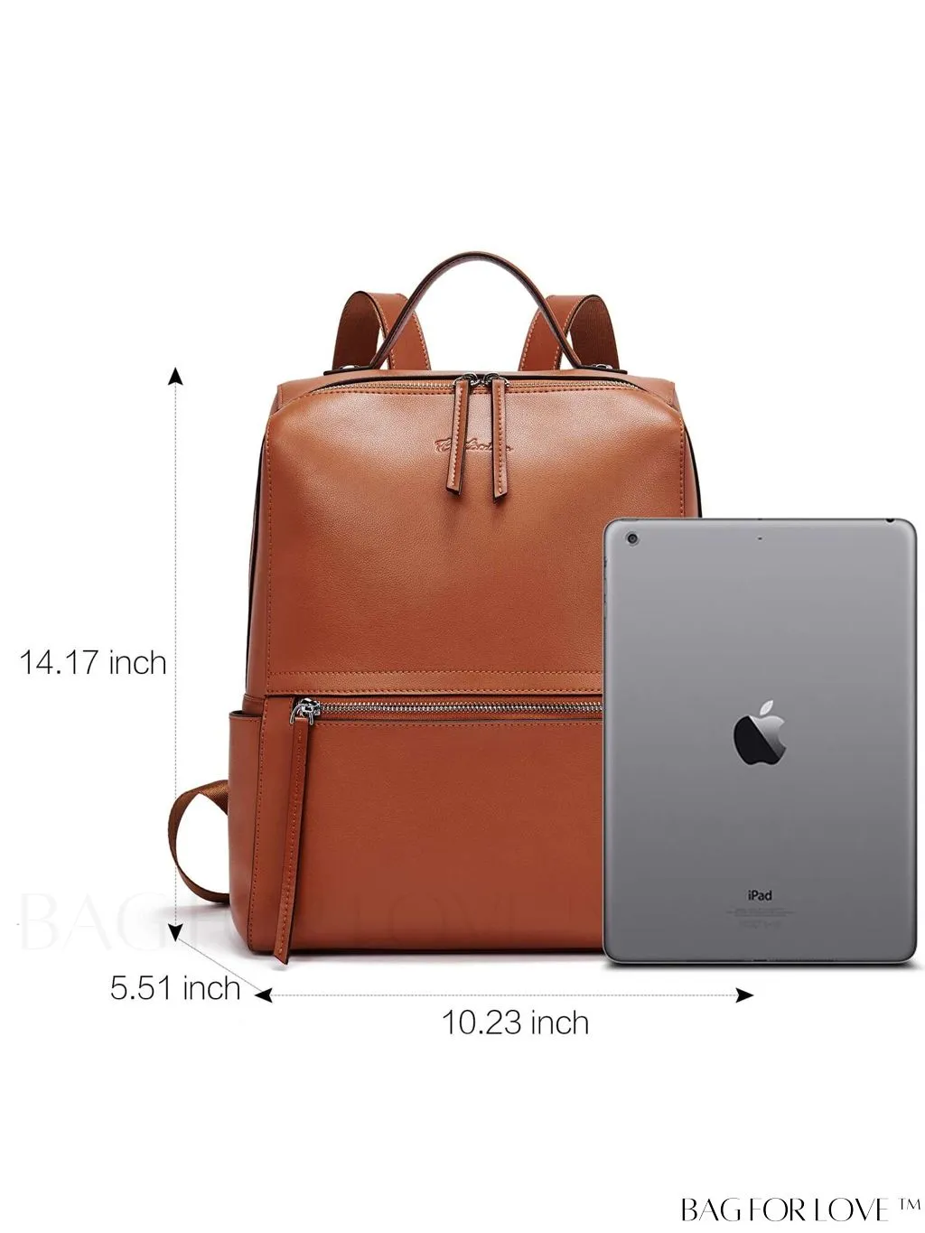 BagForLove - Womens Genuine Leather Small Fashion Backpack by BOSTANTEN â Stylish and Functional