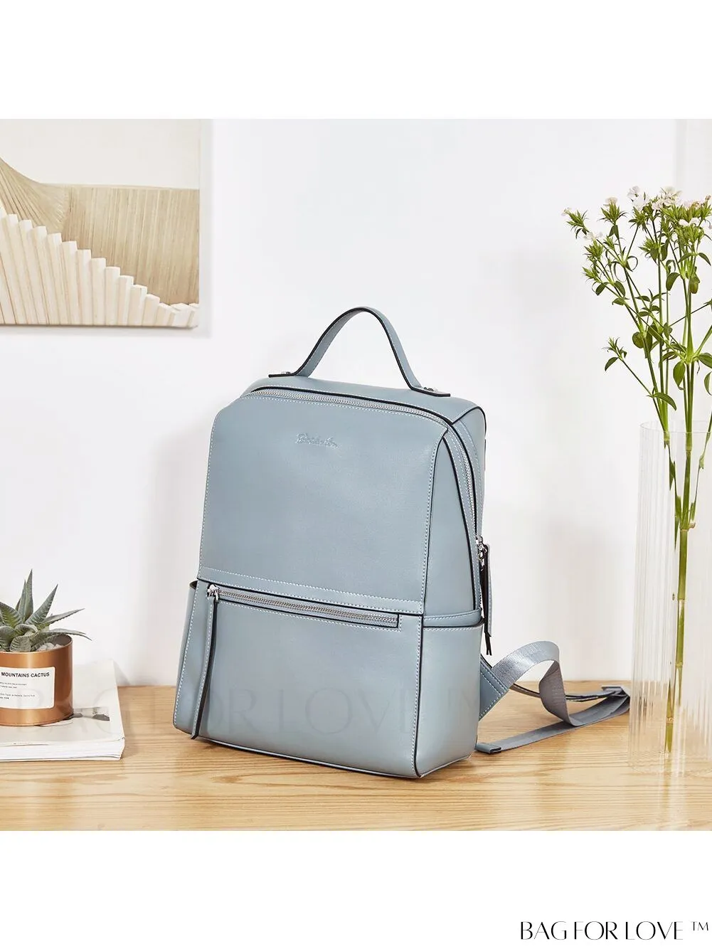 BagForLove - Womens Genuine Leather Small Fashion Backpack by BOSTANTEN â Stylish and Functional