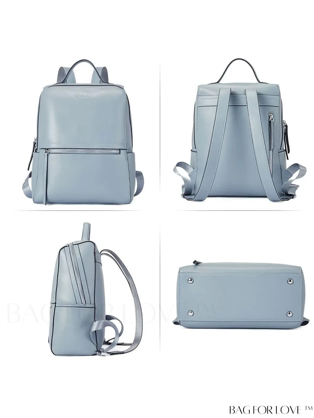 BagForLove - Womens Genuine Leather Small Fashion Backpack by BOSTANTEN â Stylish and Functional