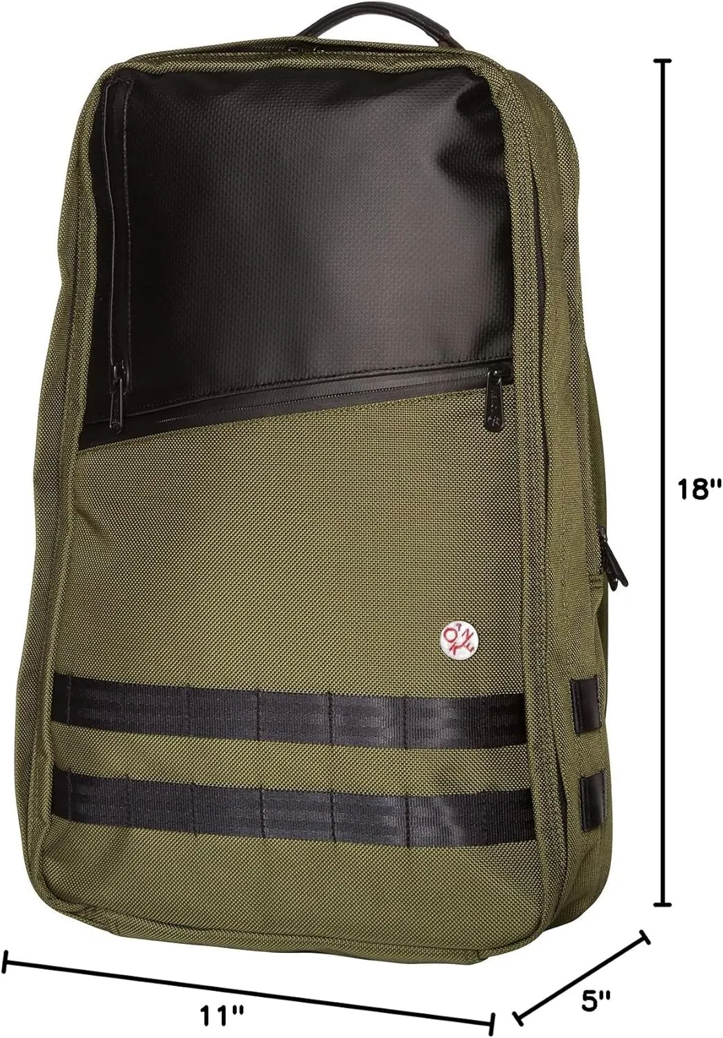 Bags Grand Army Backpack Medium, Olive, One Size