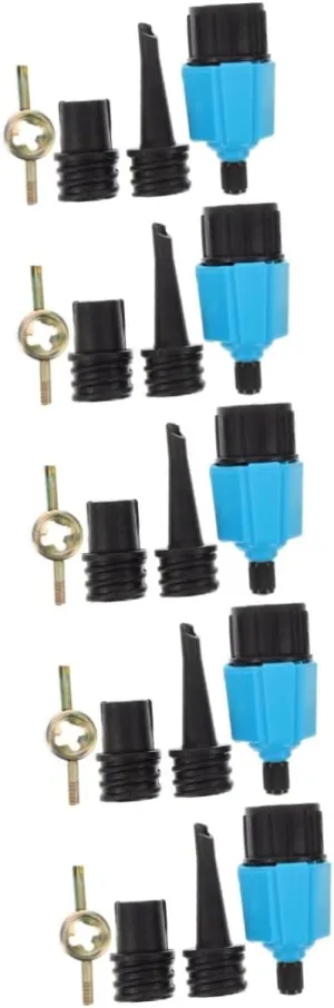 balacoo Air Pump Adapter Inflatables Valve Adapter Air Valve Converter Inflatable Boat Sup Pump Adaptor