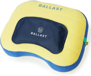 Ballast Cool Combo Beach Pillow - One Inflatable Pillow   One Cooling Pack Bundled Together, The Best Way to Chill at The Beach, Pool, Or Camping (Sunshine Yellow)