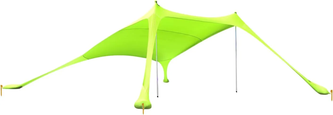 Beach Tent Shelter with UPF50  Protection,Outdoor Pop Up Shade Canopy for Camping, Fishing, Backyard Fun