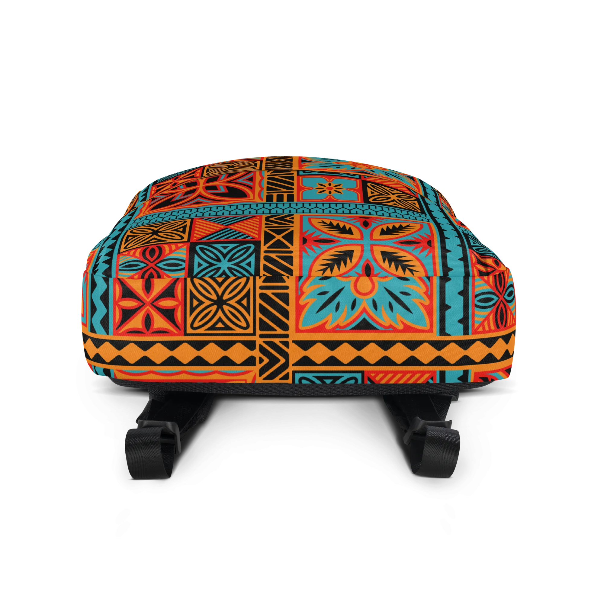 Beach Tiki Squares Backpack