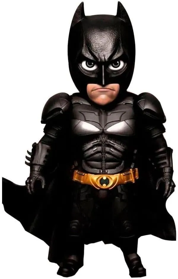 Beast Kingdom The Dark Knight: Batman EAA-119DX Deluxe Egg Attack Action Figure, Multicolor