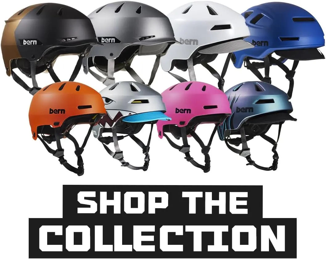 Bern Hendrix Adult Bicycle Helmet for Men and Women, Brim Style, Multisport Certified, MIPS Rotational Impact Protection, Dial Adjusted Fit, Light Compatible, All-Season