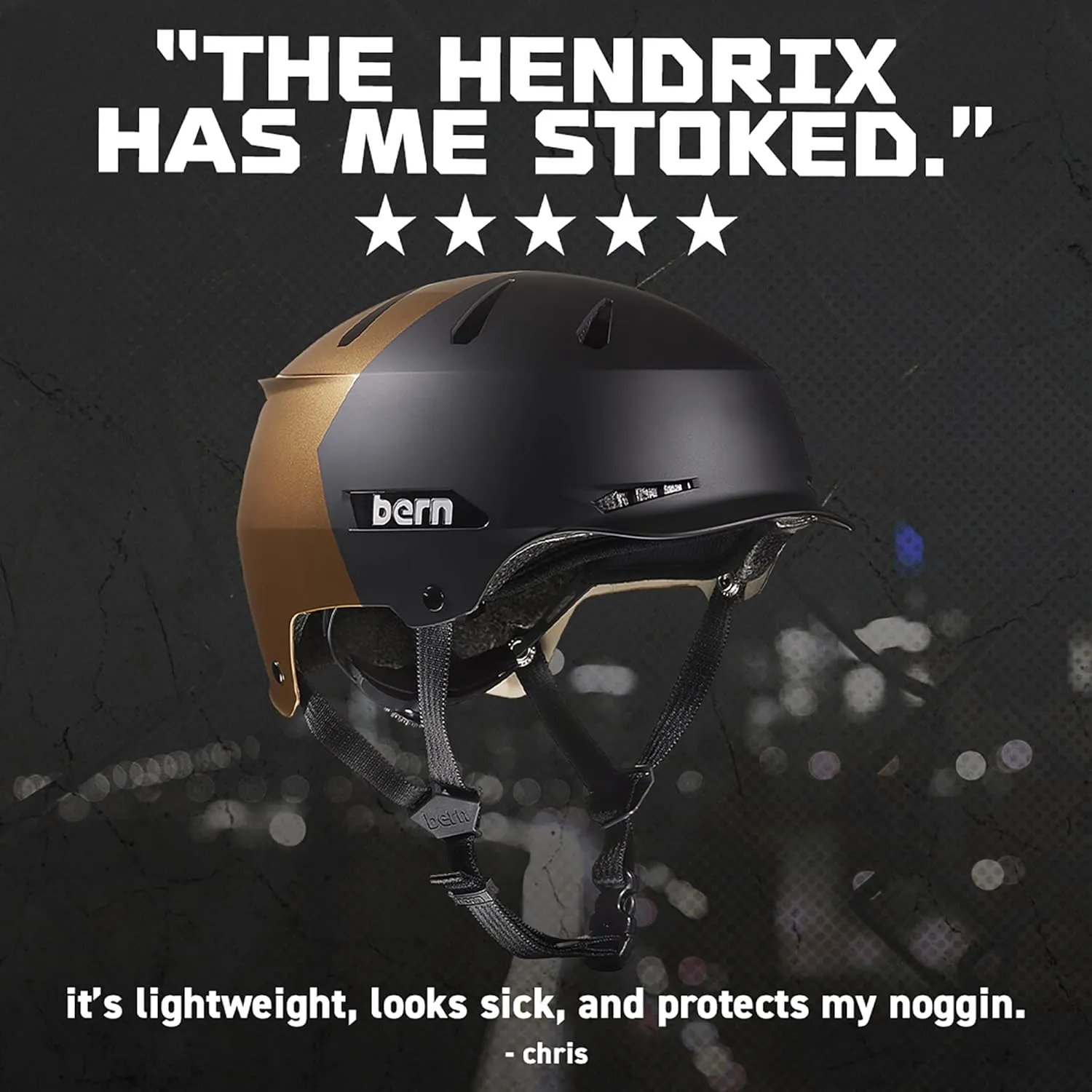 Bern Hendrix Adult Bicycle Helmet for Men and Women, Brim Style, Multisport Certified, MIPS Rotational Impact Protection, Dial Adjusted Fit, Light Compatible, All-Season