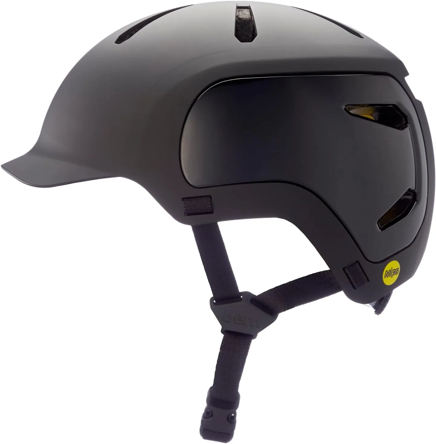 Bern Watts 2.0 Adult Bicycle Helmet, Brim Style, Multisport Certified, MIPS Rotational Impact Protection, Compass Dial-Adjusted Fit, for Biking, Skating, Boarding