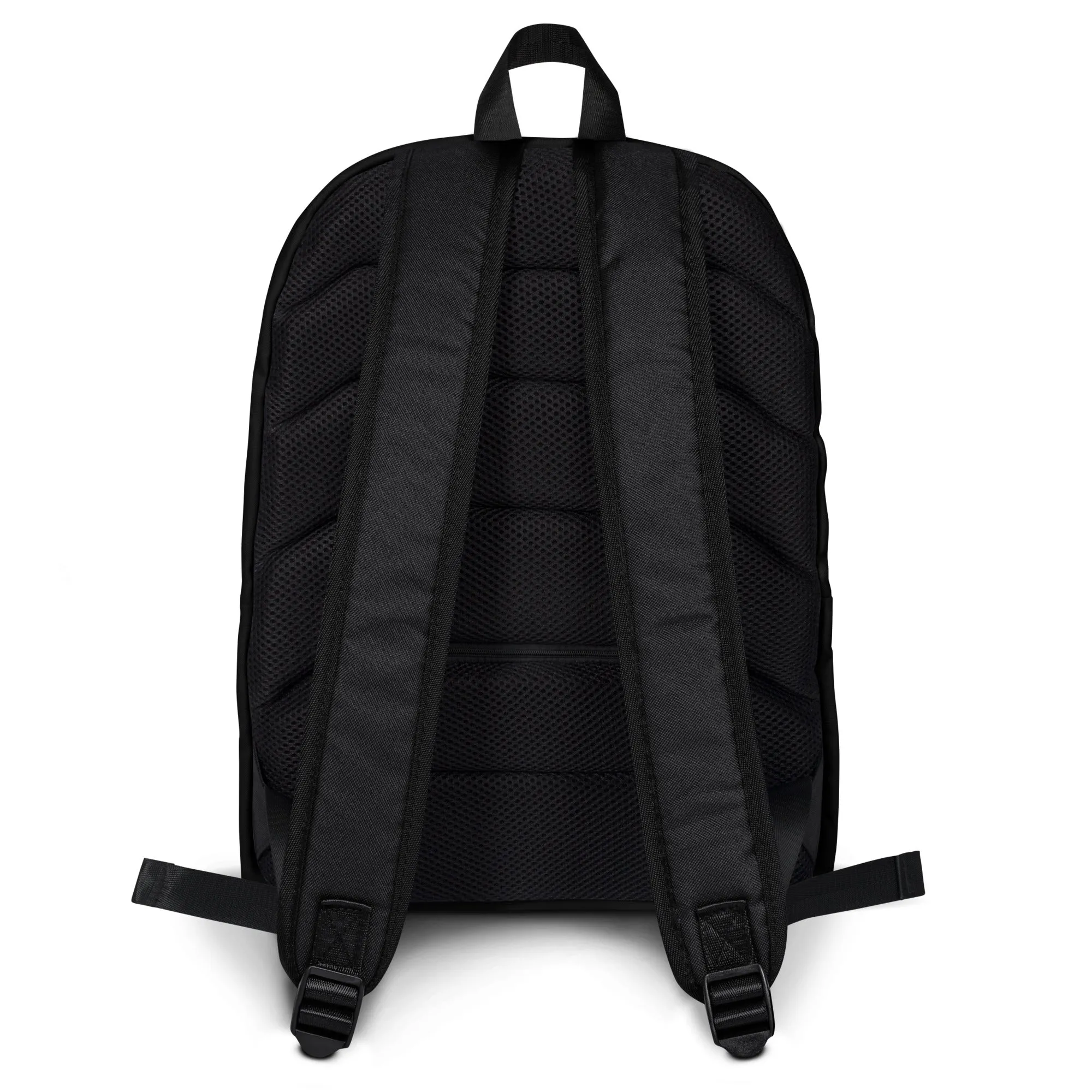 BLACK - WATER-RESISTANT BACKPACK WITH LAPTOP POCKET
