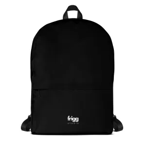 BLACK - WATER-RESISTANT BACKPACK WITH LAPTOP POCKET