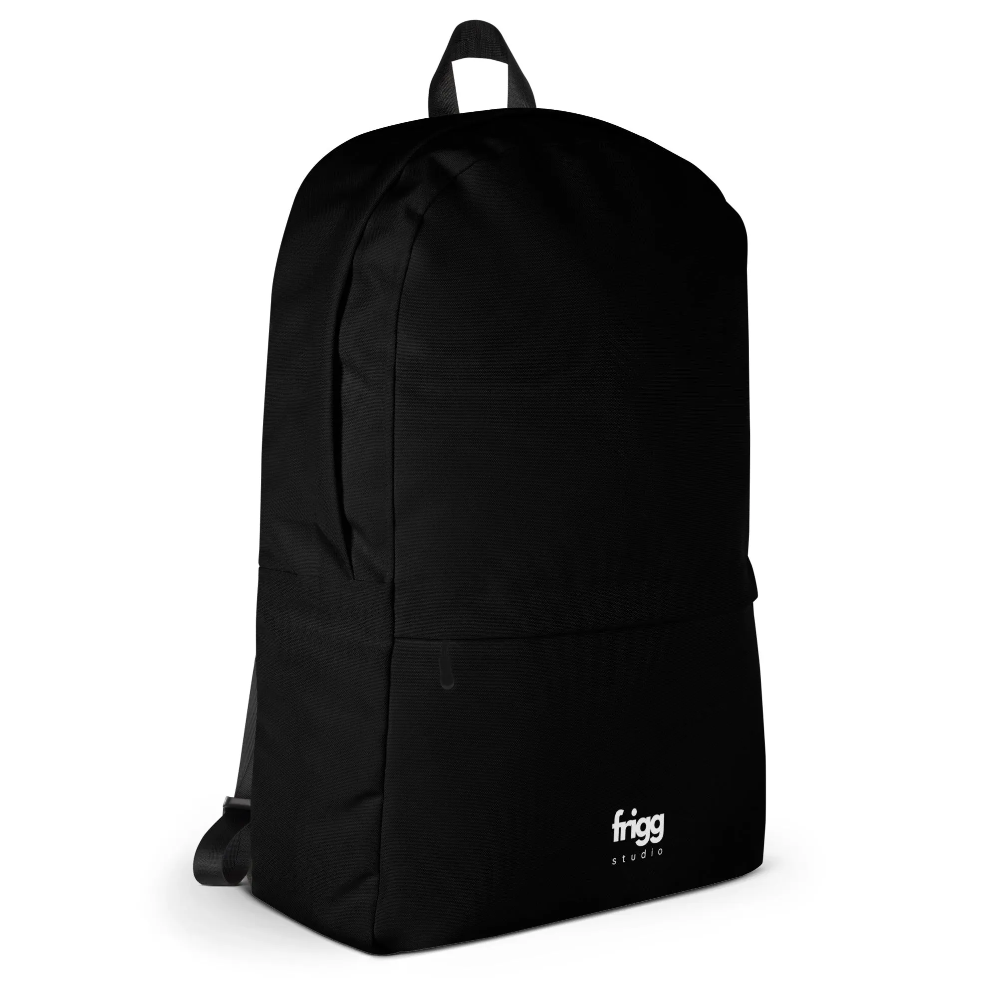 BLACK - WATER-RESISTANT BACKPACK WITH LAPTOP POCKET