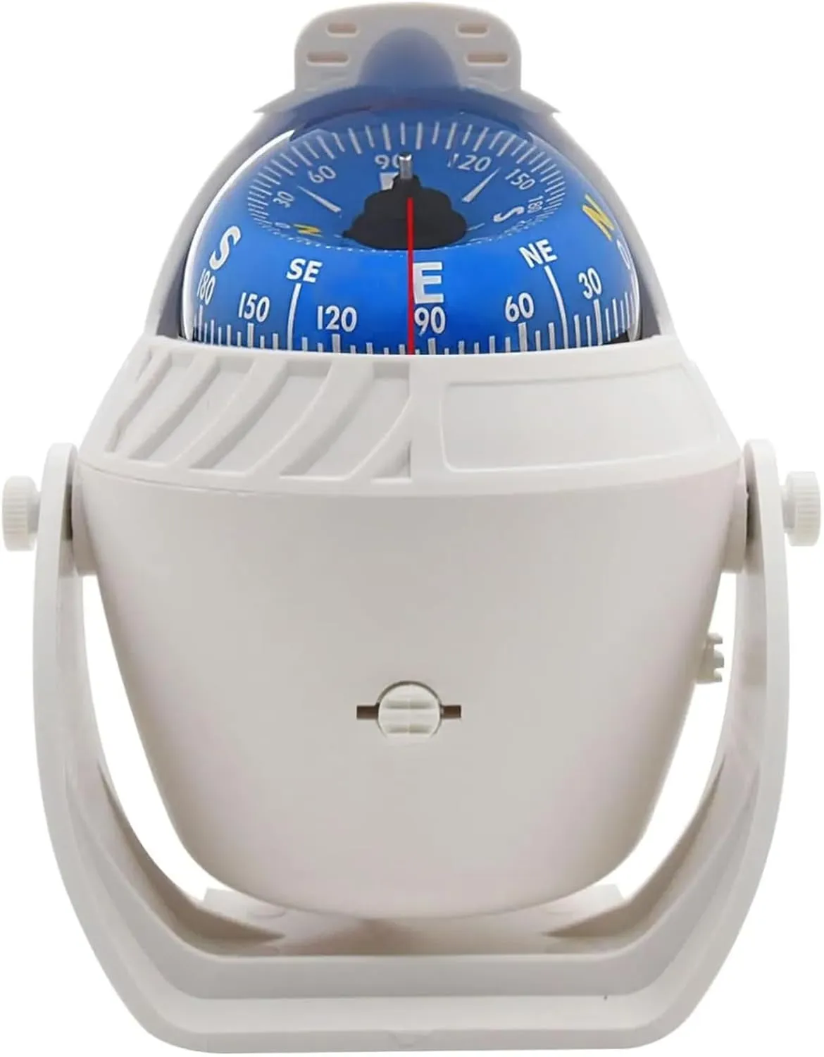 Boat Compass Flush Mount Compass, Marine Dashboard with Light Pivoting, Dashboard for Boat Car, Illuminated Dash Surface Mount