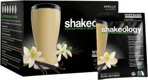 BODi Shakeology Whey Protein Powder Blend – Gluten-Free Shake with Vitamins and Minerals – Helps Support Healthy Weight Loss, Lean Muscle, Gut Health - Vanilla, 14 Servings