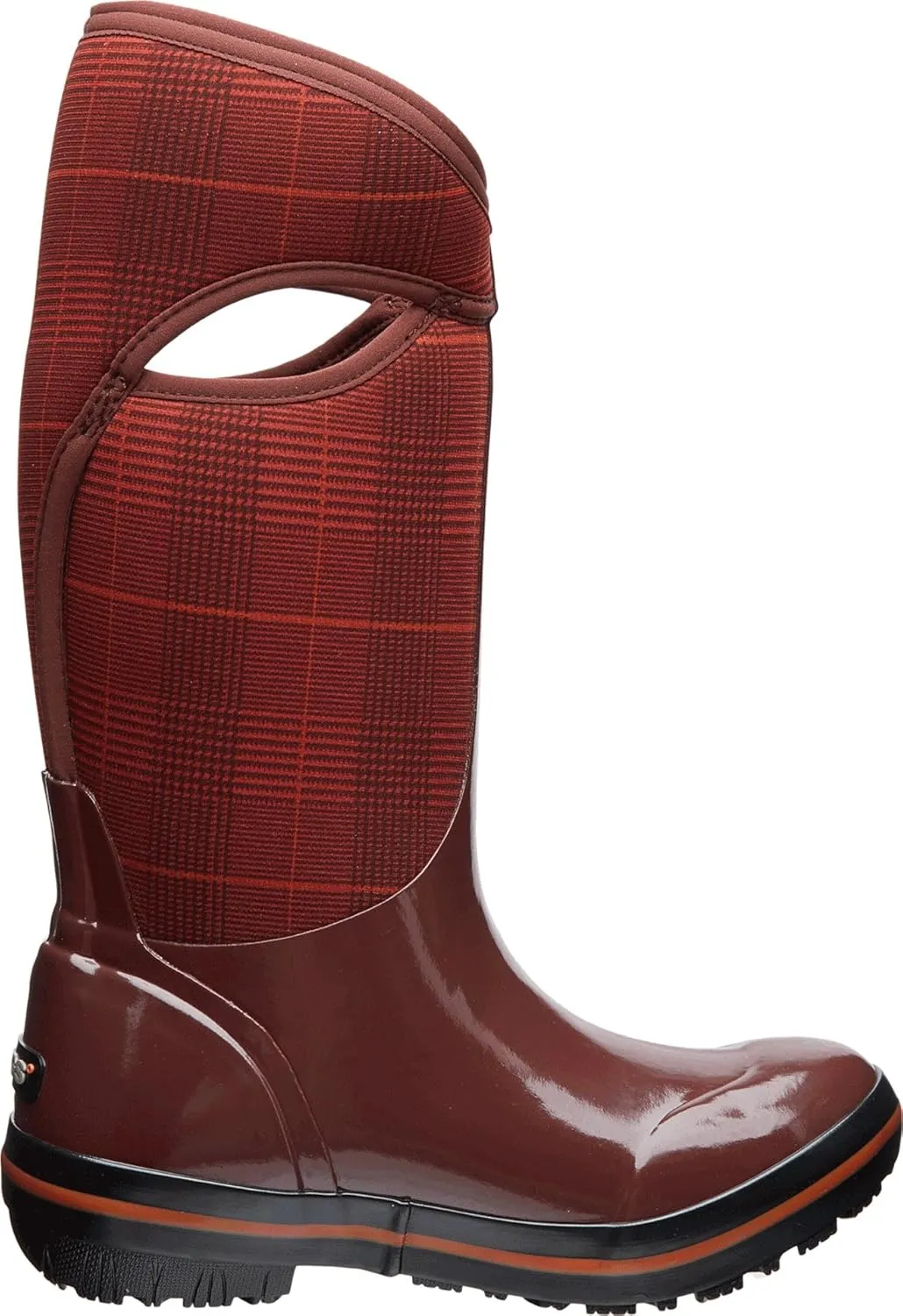 Bogs Women's Plimsoll Prince of Wales Tall-W