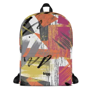 BOLD VIBES - WATER-RESISTANT BACKPACK WITH LAPTOP POCKET