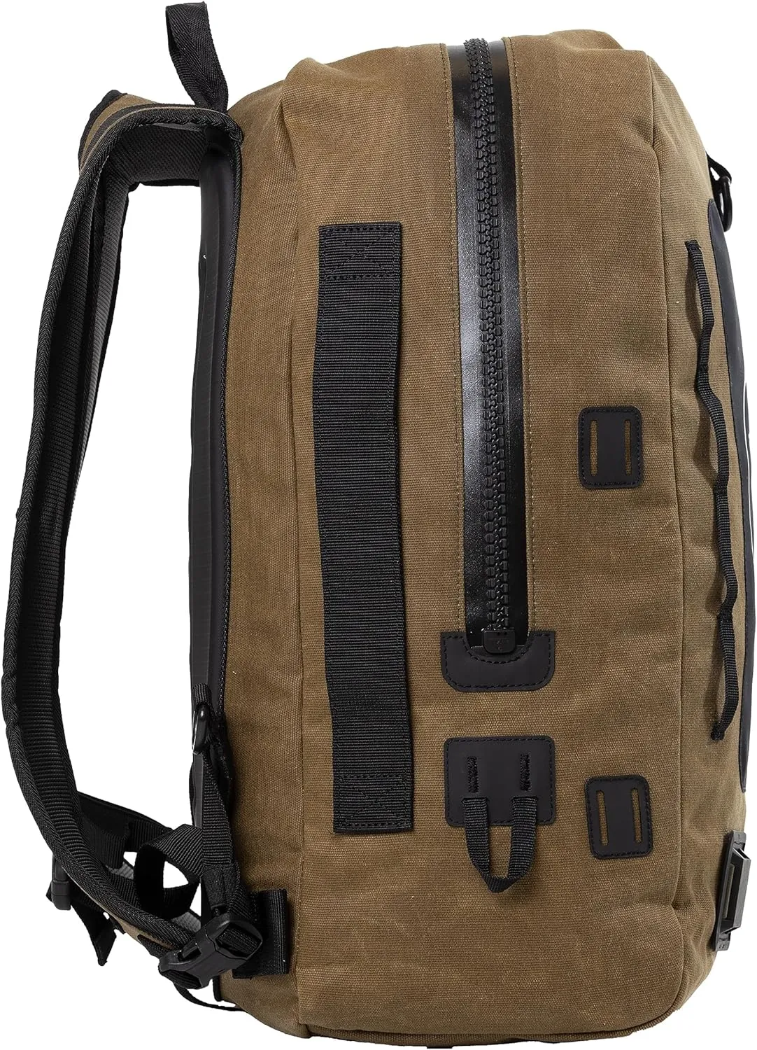 BOTE Highwater Backpack Waterproof Outdoor Zipper Dry Bag 28 Liter Capacity Molle Straps Fully Submersible Watersports Kayaking Fishing Hunting Boating