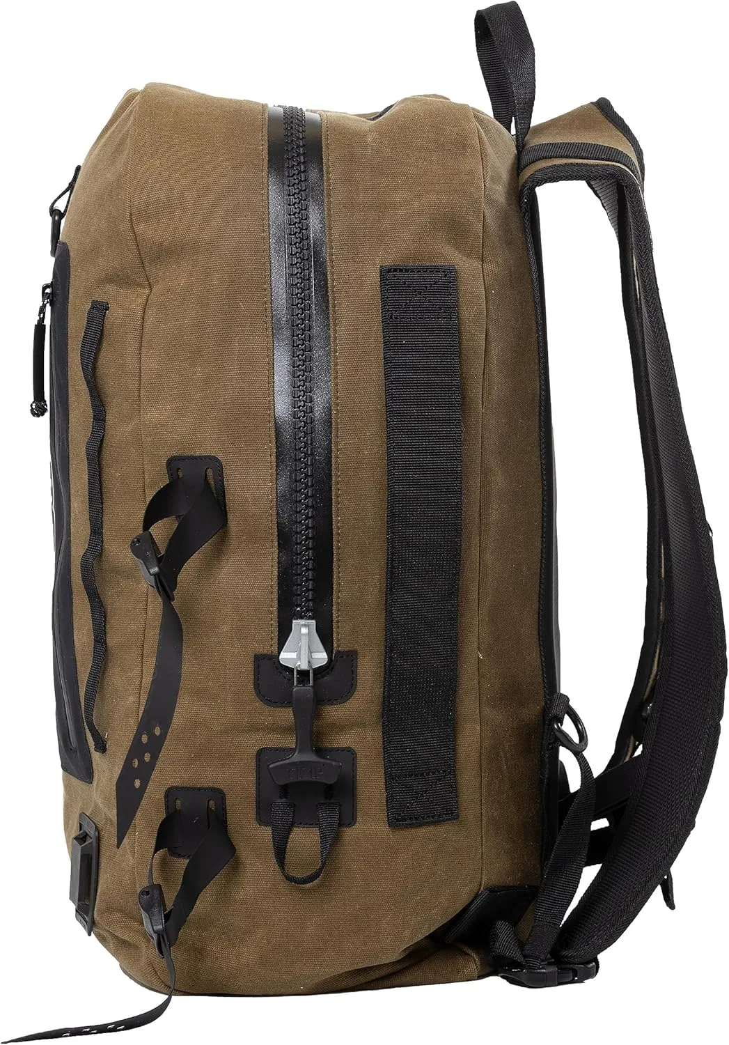 BOTE Highwater Backpack Waterproof Outdoor Zipper Dry Bag 28 Liter Capacity Molle Straps Fully Submersible Watersports Kayaking Fishing Hunting Boating