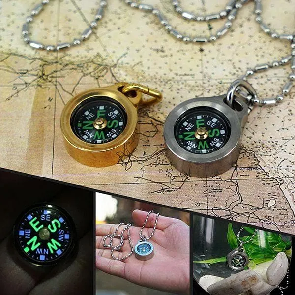 Brass/Titanium CMP Compass