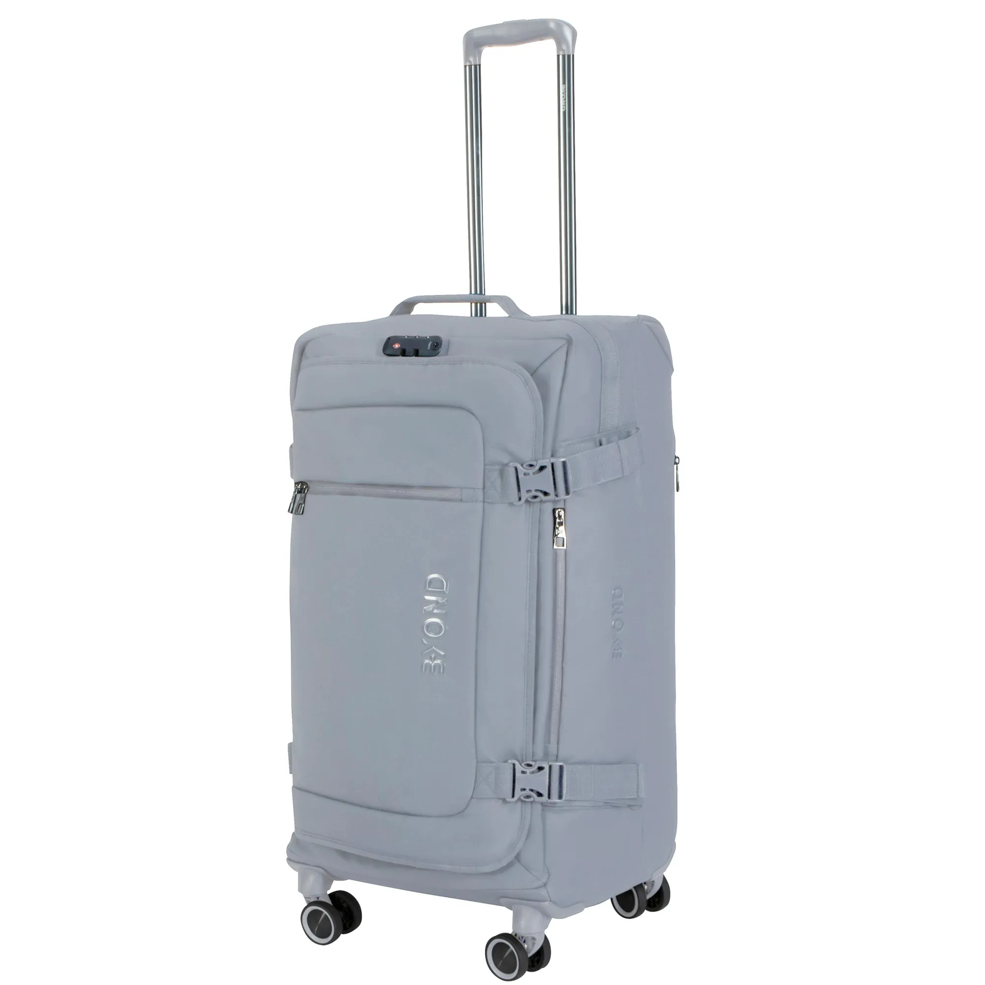 Byond Xplorer Water-Resistant 4 Wheel Trolley Duffel Bag Set