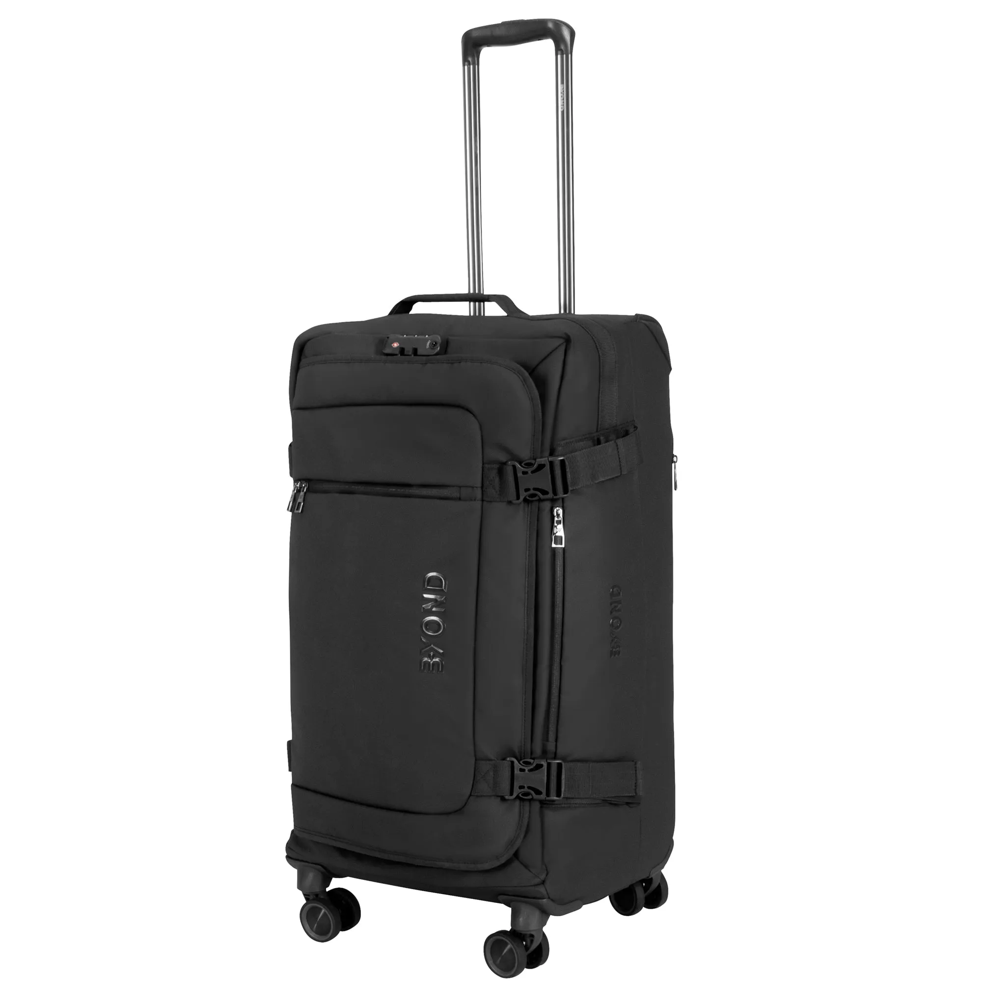 Byond Xplorer Water-Resistant 4 Wheel Trolley Duffel Bag Set