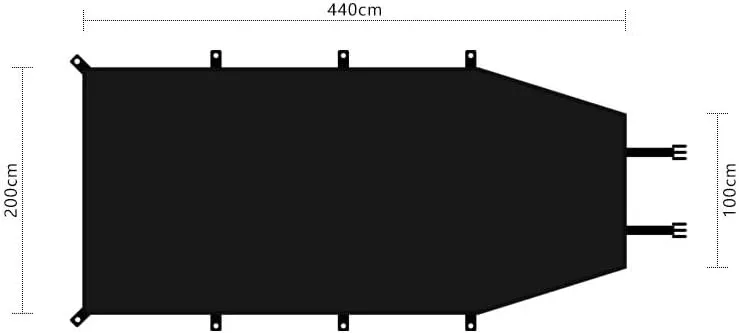Camper Shade Awning Canopy with Complete Kits for Daihatsu Atrai/Ayla/Boon/Cast/Copen/Hijet/Rocky/Terios, Waterproof UV Protection, Easy Set Up, Ultra-Durable Camping Tent